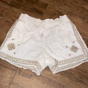 Boho beach shorts